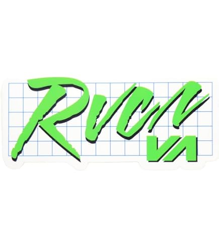 Amazon.co.jp: RVCA(ルーカ) 品番:R00-S04 カッティングステッカ－ BLK